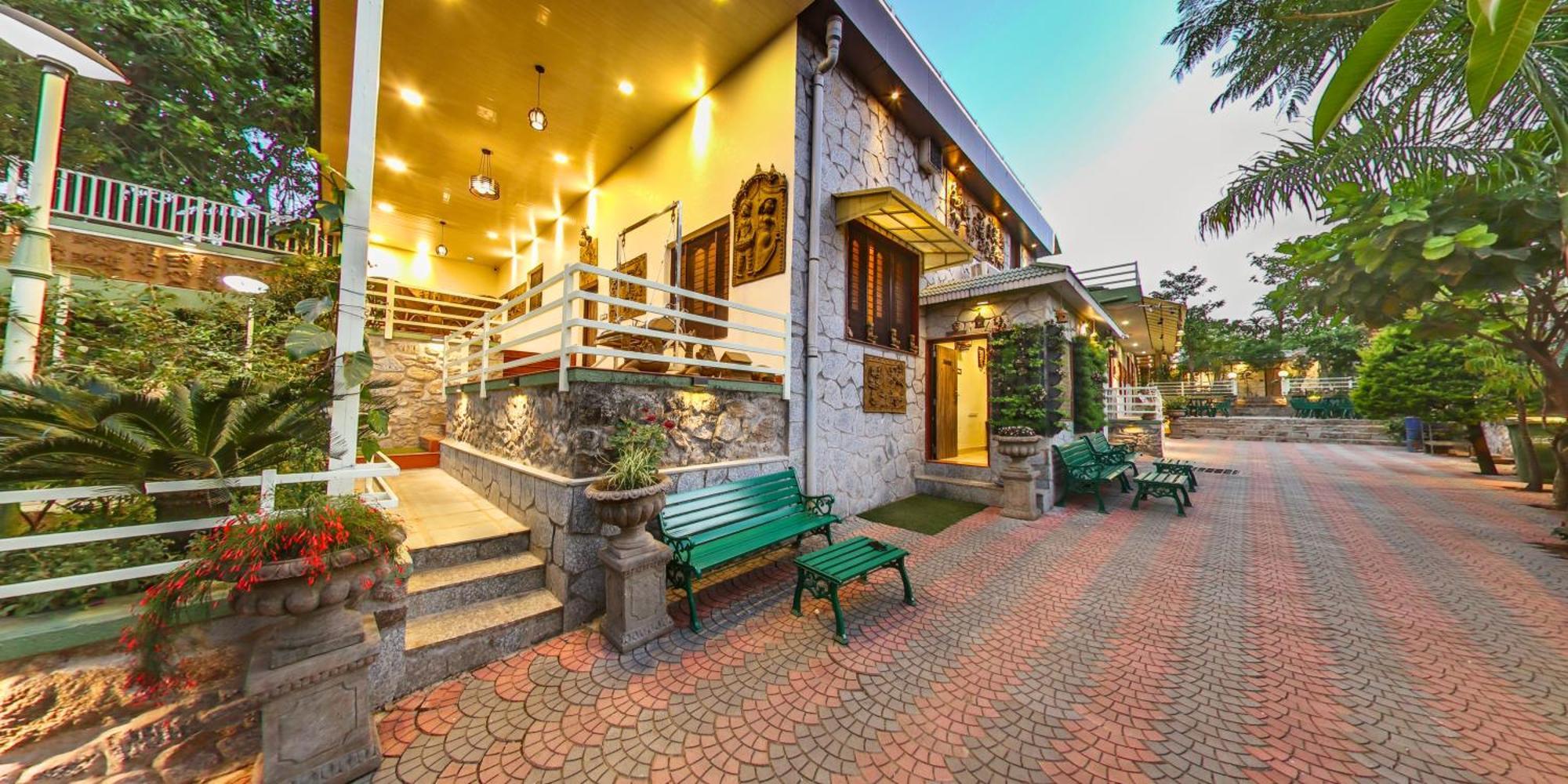 Hari Niwas - A Boutique Garden Resort Ābu Exteriör bild